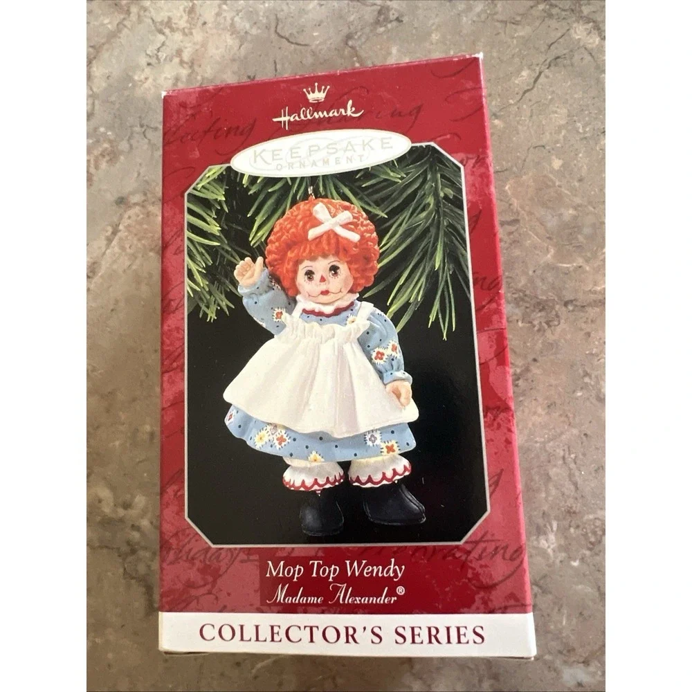 1998 Madame Alexander Mop Top Wendy  Hallmark Keepsake Ornament